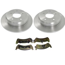 JUEGO DE DISCOS Y PASTILLAS DE FRENO TRASERO PARA JEEP GRAND CHEROKEE ZJ 1994-1998