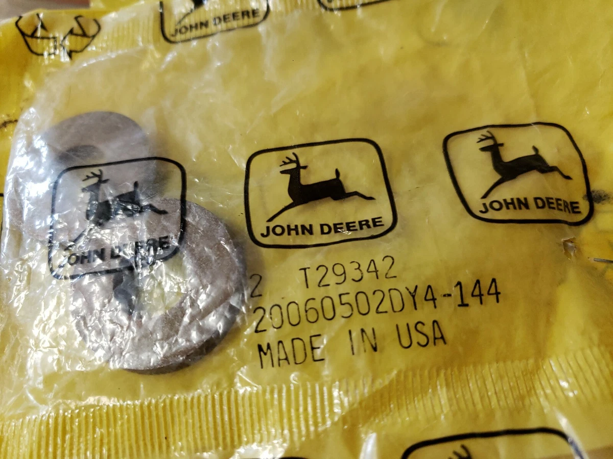 NEW T29342 GENUINE JOHN DEERE OEM WASHER FREE SHIPPING PACKAGE OF 