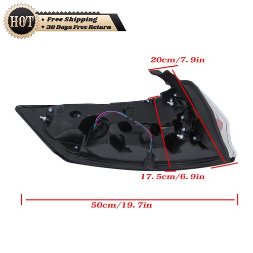 Silscvtt Outer Right Tail Light For Ford Edge ST ST-Line ST-Titanium 2019-23 LED - Bild 11 von 12