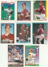 Huge 50 + different ANDY ASHBY card lot 2 RC 1991 - 2001 Padres Phillies Rockies