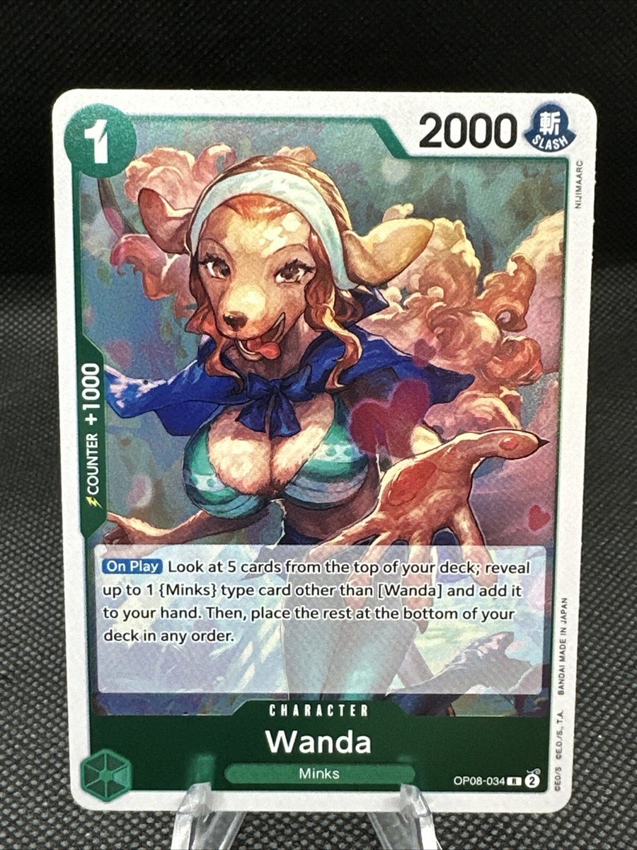 Wanda OP08-034 - Two Legends - One Piece Card Game OP TCG ENG | eBay
