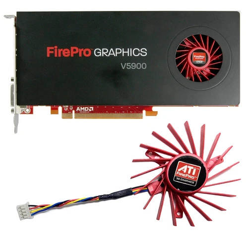 60MM Cooling Fan Graphic Card Cooling Fan for AMD/ATI FirePro W7000 V5900 R5000 