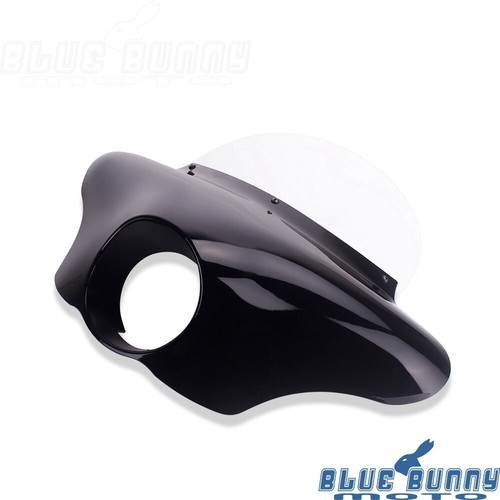 Detachable Batwing Fairing Windshield For Harley Dyna Sportster 48 Street XG750 - Picture 9 of 9
