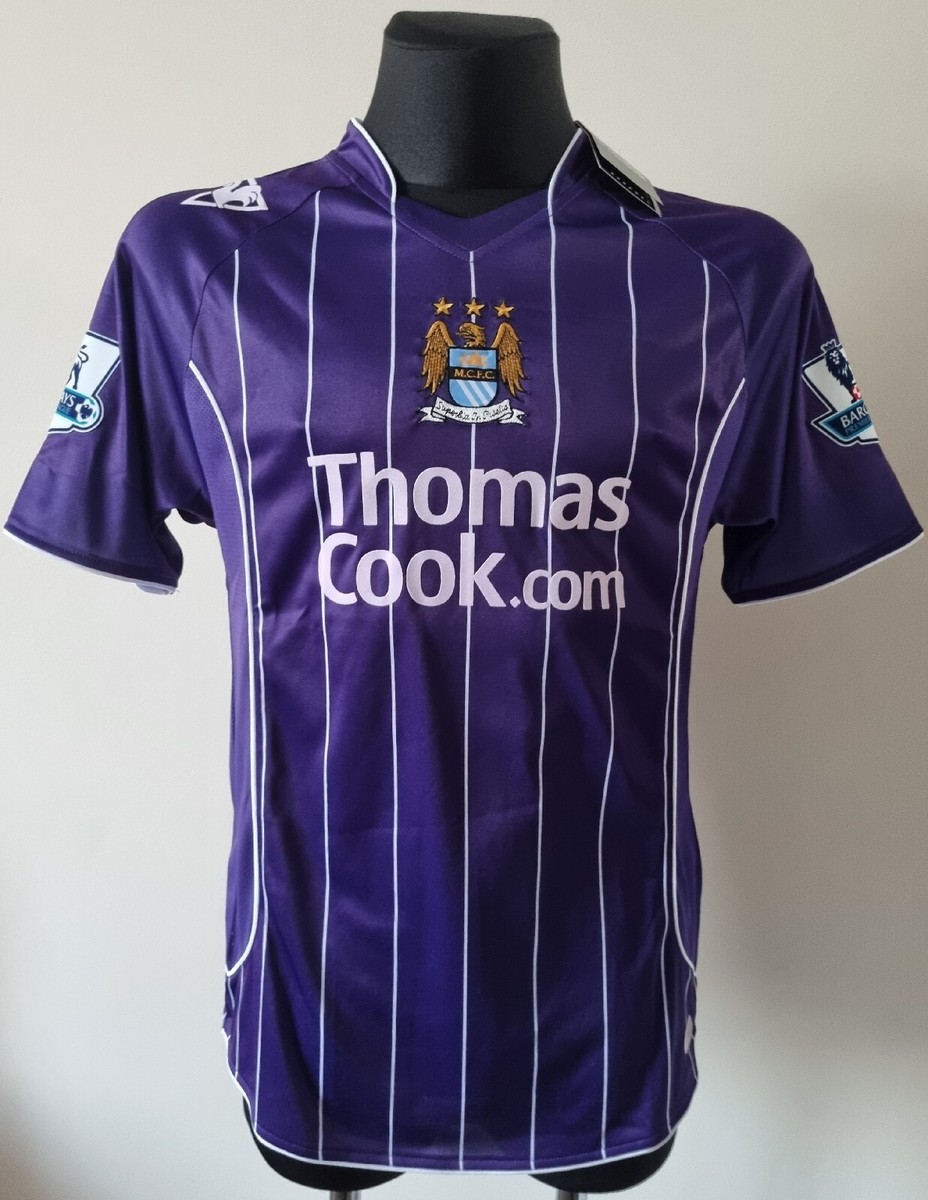 ウェア 07/08 Le Coq ManchesterCity Away Shirt Manchester City 2007 - 2008 Away Le Coq Sportif Player Issue