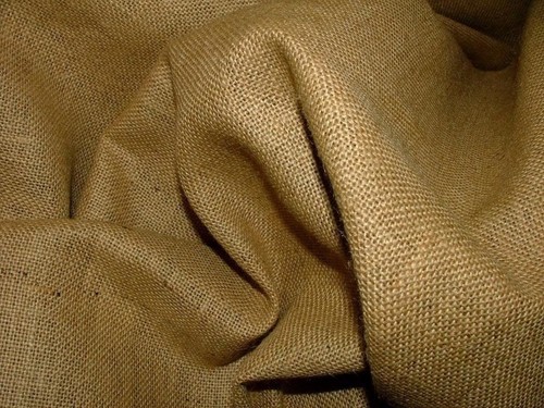 Tapicería pesada de yute 100 % natural de tela de arpillera de 60" de ancho de tela de arpillera (15 pies) - Imagen 3 de 4
