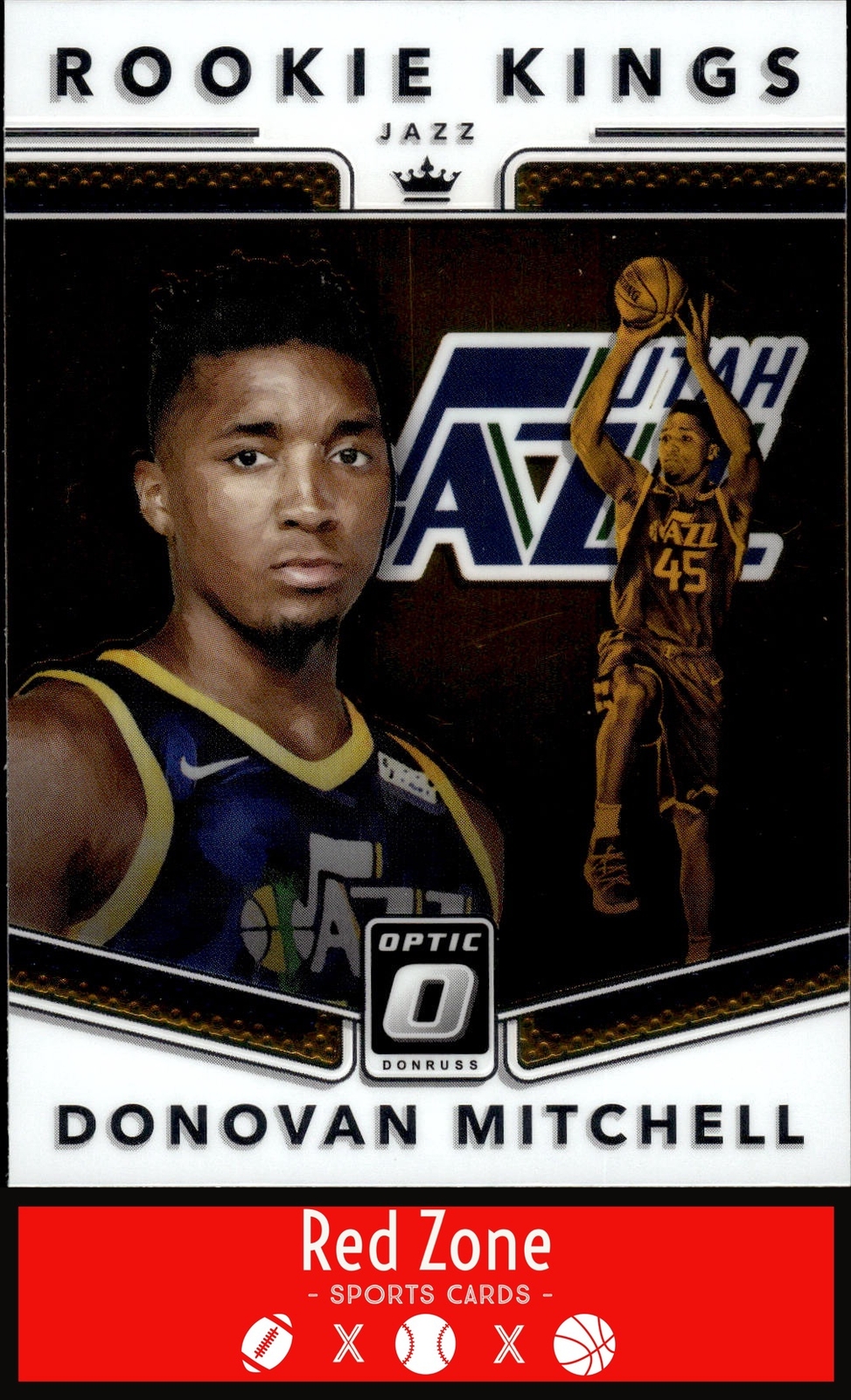 2017-18 Donruss Optic - #13 Donovan Mitchell NM.