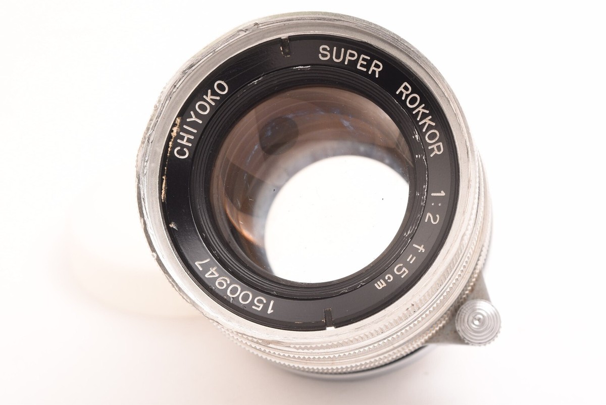 CHIYOKO SUPER ROKKOR C 50mm/F2 Leica 39mm LTM #1500947 kjm CHIYOKO SUPER ROKKOR C 50mm/F2 Leica 39mm LTM #1500947 kjm