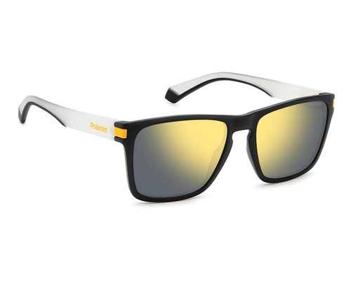 Polaroid PLD2139/S 0PGC LM Blk/Yellow Frame Grey/Gold Polarized Lens Sunglasses - Picture 2 of 4