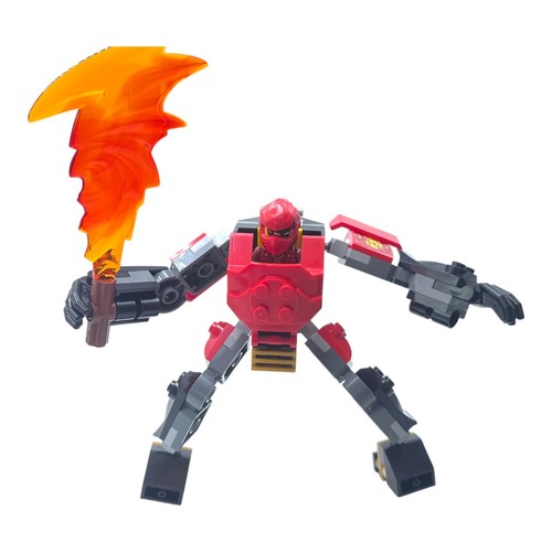 LEGO® Ninjago™ 71830 Kais Stormreiter-Mech con hoja de tormenta grande y minifigura de muelle - Imagen 7 de 9