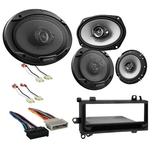 Kenwood Door Speaker & Single DIN Radio Install Kit for 1994-2001 Dodge RAM 1500 - Picture 2 of 2