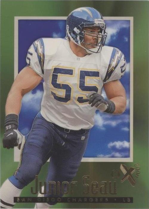 1997 EX-2000 Junior Seau #58 - 1 of 2