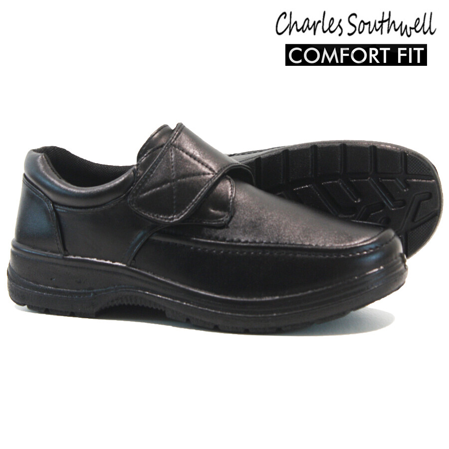 MENS WIDE FIT WALKING SHOES DRIVING ORTHOPAEDIC EASY TOUCH COMFORT