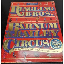 Ringling Bros Barnum & Bailey Circus Souvenir Prog 1986  Greatest Show On Earth