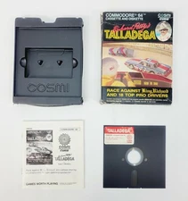 Richard Petty's Talladega Atari & Commodore 64 Game (1985) - Cosmi Curb