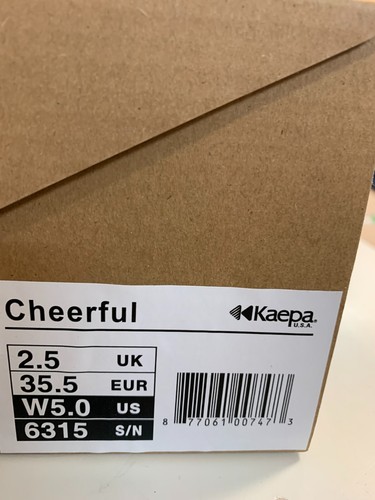 NEW Kaepa Cheerful White Cheer Shoes / Cheerleading Sneakers - Size 5 Womens Box - Picture 2 of 5