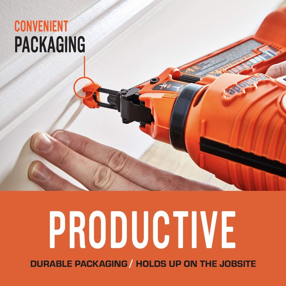 , Finishing Nail, 650232, 20 Degree Angled Galvanized, 16 Gauge, 2,000