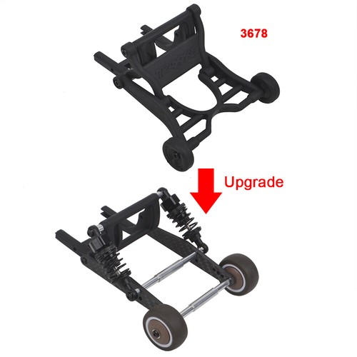Wheelie Bar Assembly for Traxxas 2WD Slash Stampede Rustler Bandit XL-5 VXL 3678 - Picture 4 of 7