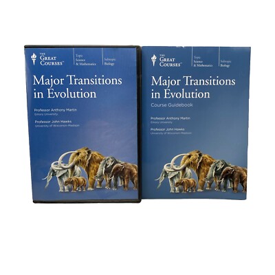 The Great Courses   Major Transitions In Evolution   4 DVDs & Guidebook