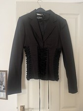 Rare Vintage Dolce Gabbana Lace Up Corset Jacket