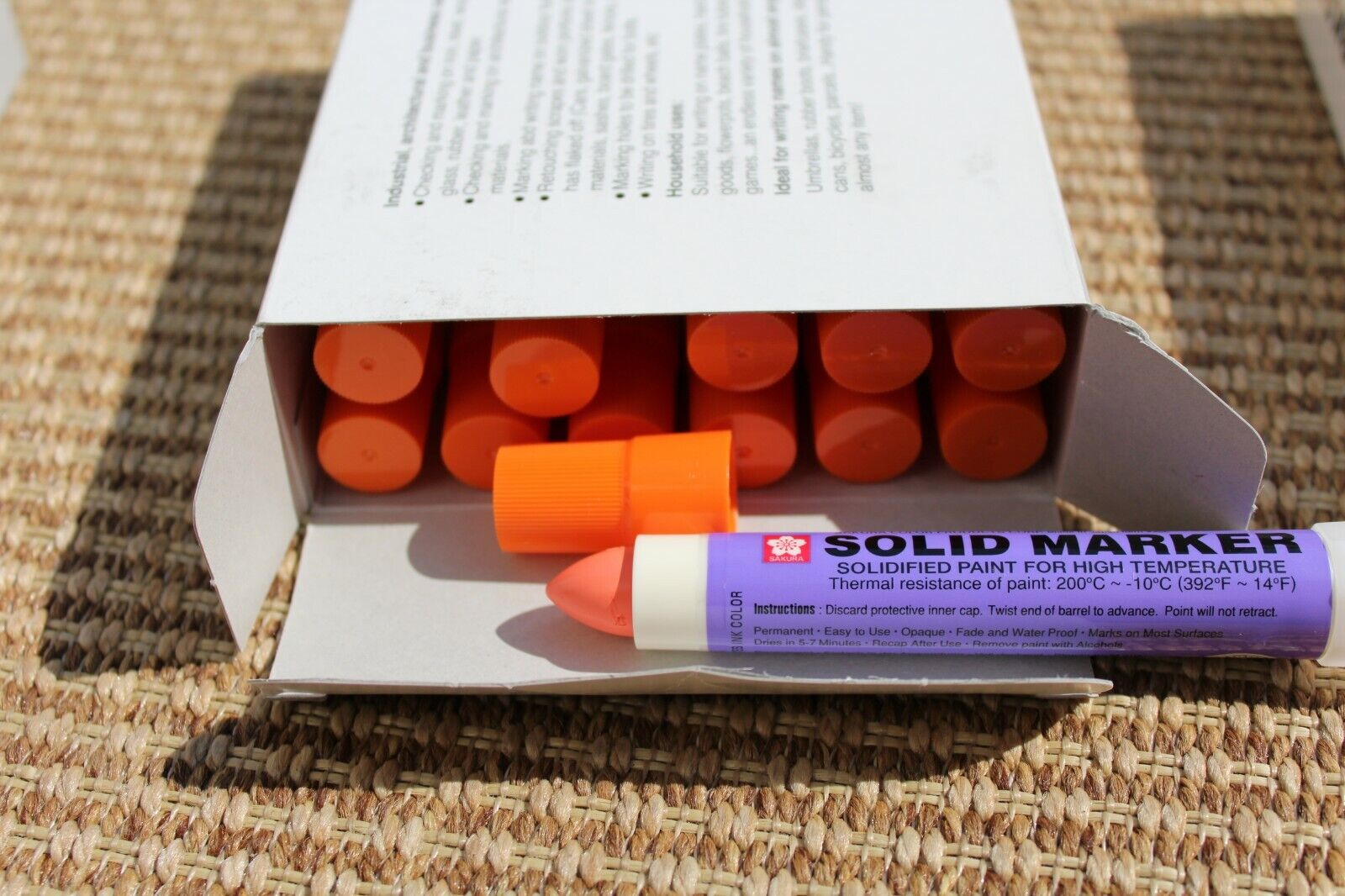 Paint Markers by Sakura Solid Paint Markers Orange 12 Pack XSC-5