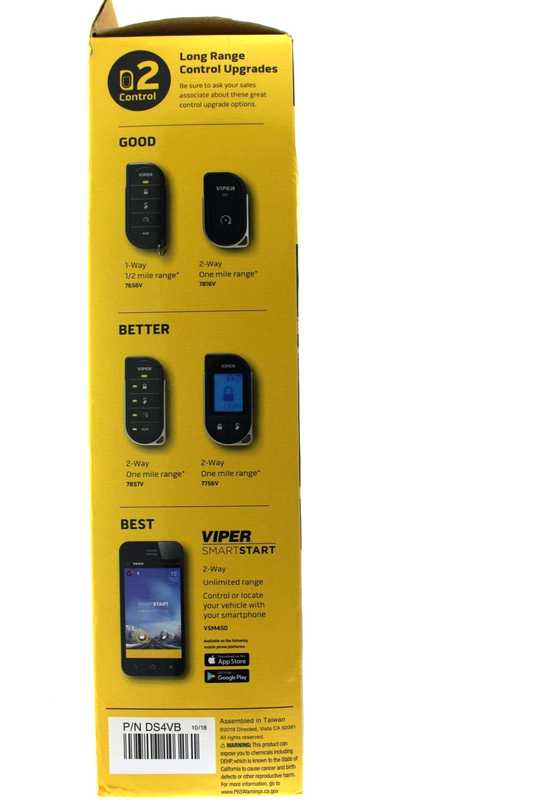 Viper DS4+ Remote Car Starter Up to 150 Feet eBay