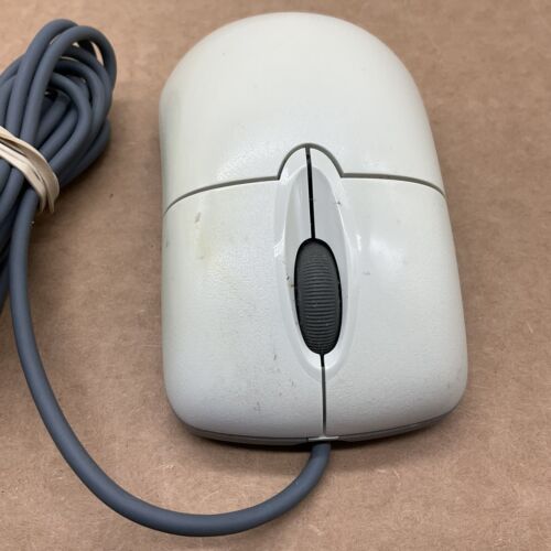 Microsoft Wheel Mouse Optical USB X08-70400 1.1A White PS/2 Compatible TESTED - Picture 4 of 8