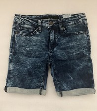 NWOT Joe's Jeans The Finn Mid-Rise Bermuda Shorts Lightening Blue Girls Size 12