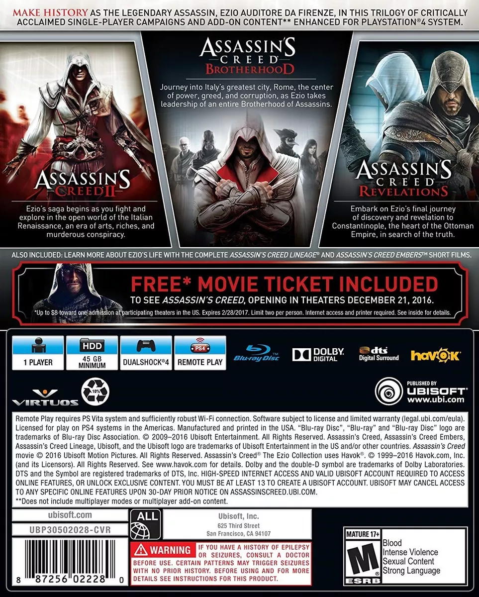 Assassin’s Creed® The Ezio Collection