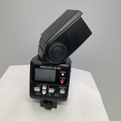 A MINT in BOX , CASE ] Nikon SB-600 Speedlight Shoe Mount Flash from JAPAN