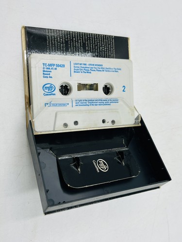 Stevie Wonder Light My Fire Cassette Tape TC-MFP 50420 - Picture 3 of 6