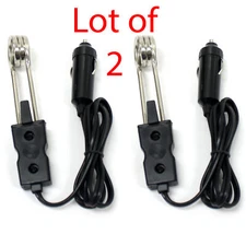 2 pack 5" 12V Water Heater Boiler Element Portable Immersion Car Coffee Tea