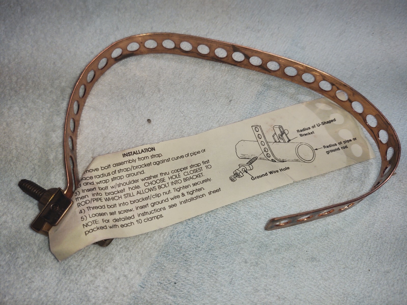 CHIMNEY GALVANIZED RATCHET BRACKET FOR ANTENNA AND MAST WITH HARDWARE