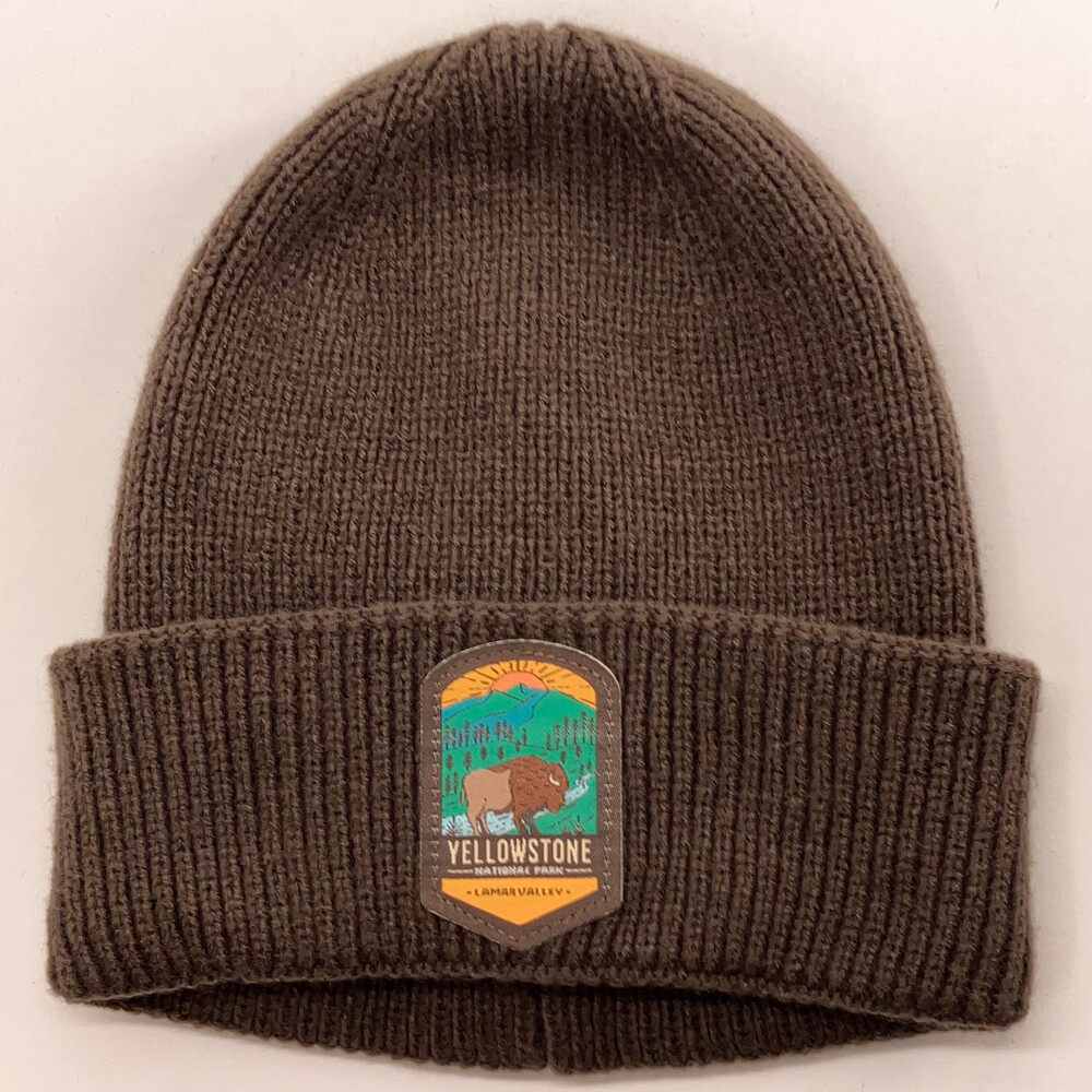 Yellowstone National Park Bisson Patch Winter Cuf… - image 1