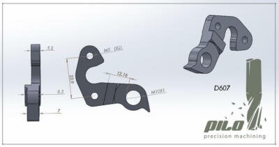 Rear Derailleur Hanger #219583 for Scott Foil Bike | D607 Pilo | eBay