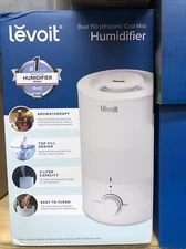 Levoit Dual 150 Ultrasonic Cool Mist Humidifier New  (#R20)