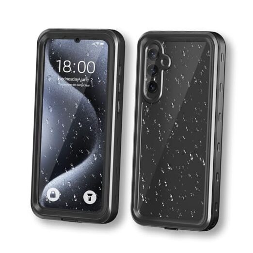 Samsung Galaxy A35 5G Waterproof IP68 Dustproof Case in Black