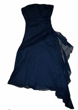 Twenty One Women's Strapless Bodycon Dress Black Size Medium 100% Polyester