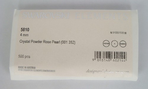 Genuine SWAROVSKI CRYSTAL PEARL ELEMENT #5810 ROUND BEAD ~ Many Color & Size - Picture 111 of 146