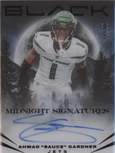 2023 Panini Black Ahmad Gardner #MS-ASG