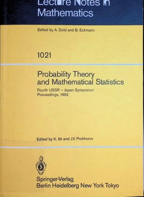 Probability Theory and Mathematical Statistics: Proceedings of the Fourth USSR-J