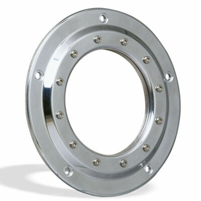 Ricks Harley Dyna TC 00-17 ''Bullauge'' Derbycover Kupplungsdeckel poliert