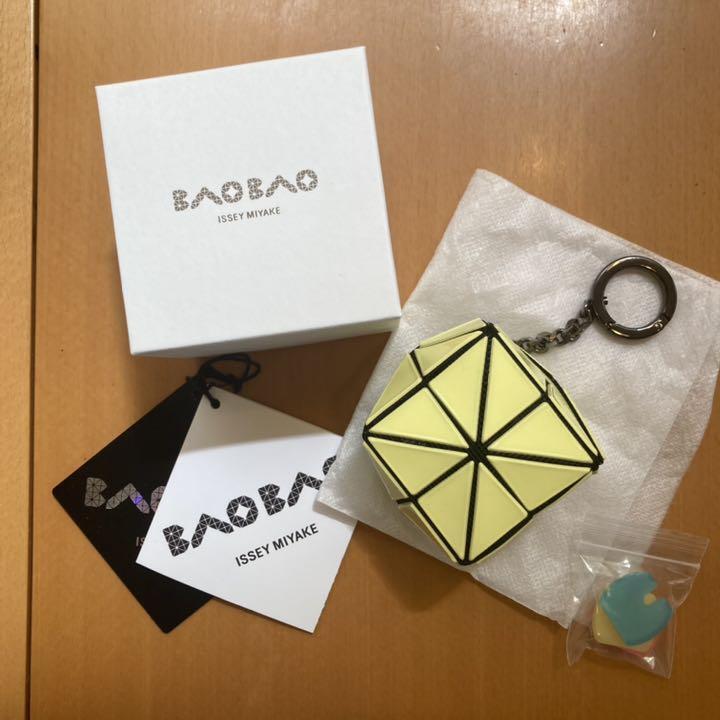 BAOBAOISSEY MIYAKE MINI CUBE キーケース BAO BAO Issey Miyake Mini Cube Key Ring Bag Charm Key Case