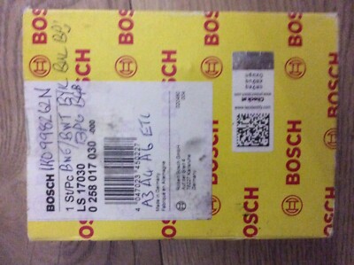 Neue Bosch Lambdasonde.  LS 17030 0 258 017 030