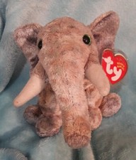 Ty Beanie Baby - POUNDS the Elephant with MINT TAGS
