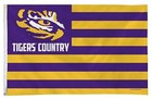 Louisiana State University Lsu Flag Banner 3x5 Country Design Premium with.