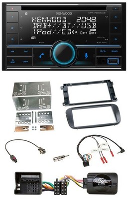 Kenwood CD 2DIN DAB USB Steering Wheel Bluetooth Car Stereo for Ford S-Max Mondeo 07-14