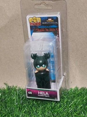 Marvel Hela Thor Ragnarock Pin Mate Wooden Collectible # 68