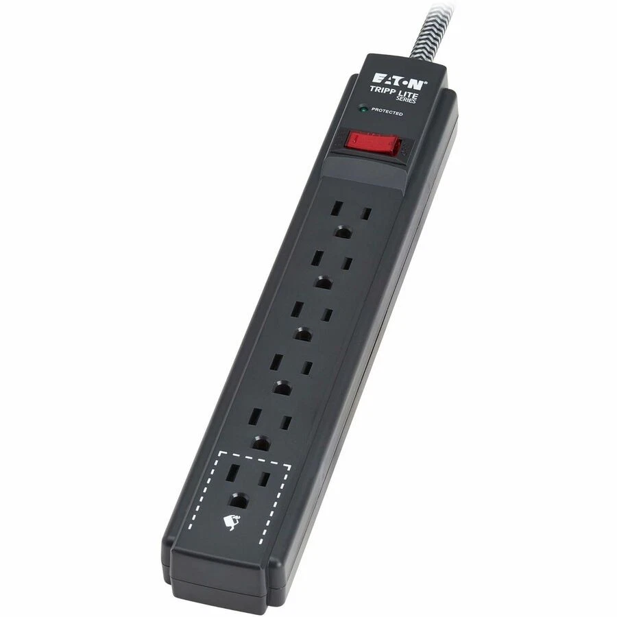 Eaton Tripp Lite Series Protect It! 6-Outlet Surge Protector - 5-15R Outlets, - Image 4 of 4