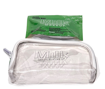 MILK MAKEUP Kush Stash SET OF 7 Mascara Lip Balm Mask Patch  NEW IN COSMETIC BAG