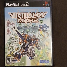 SEGA Virtual On: Marz Sony PlayStation 2 Fighting Manual NTSC-U/C T-Teen